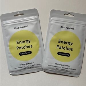 Kind Patches Energy Patches Extra Strong Natural Ingredients Caffeine Ginseng 2